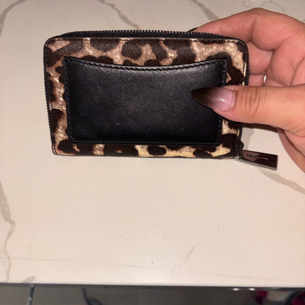 Michael Kors Brown Leopard Print Wallet - Picture 3 of 4